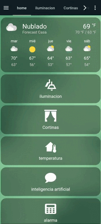 App Iluminación