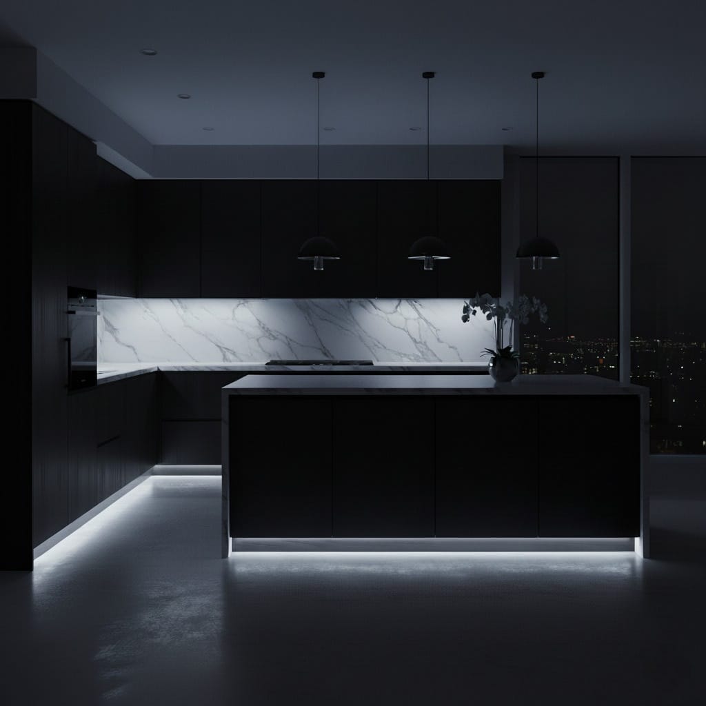 Control de iluminación en cocina